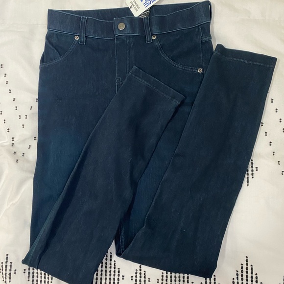 HUE Womens Ultra Soft High Waist Denim Leggings - Picture 3 of 5